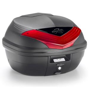 Baul Kappa K355 35L universal Catadrioptico Rojo